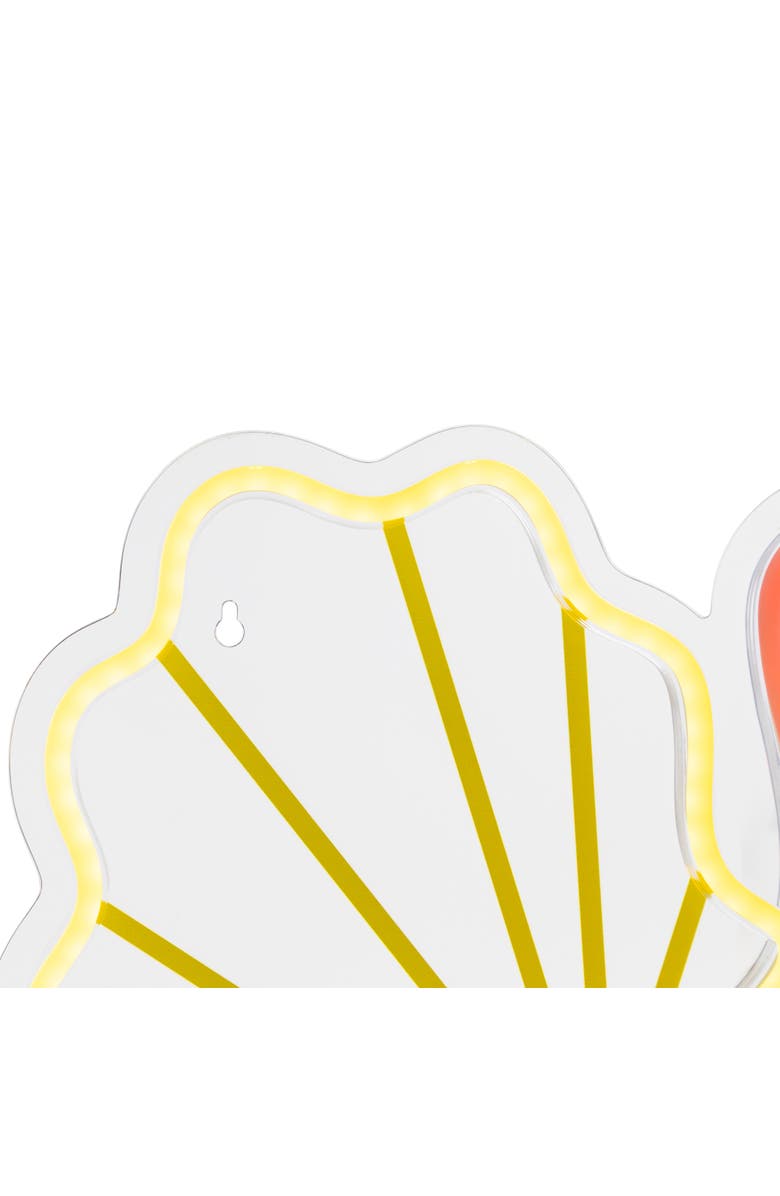 Northlight LED Turkey Neon Lighted Thanksgiving Wall or Window Decoration - 15", Alternate, color, Yellow