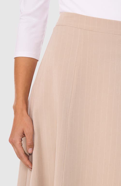 Halogen ® Pinstripe Midi Skirt