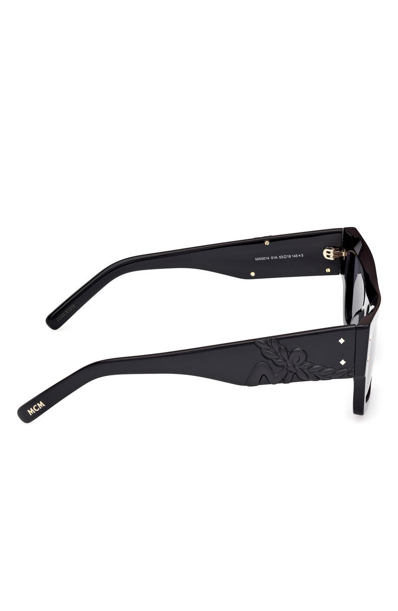 MCM 53mm Navigator Sunglasses, Alternate, color, 