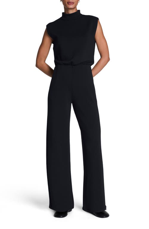 Spanx ® Airessentials Mock Neck Jumpsuit In Black