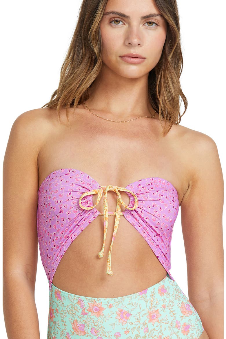 Folk Story Andrew One-Piece Swimsuit, Alternate, color, PINK MULTI
