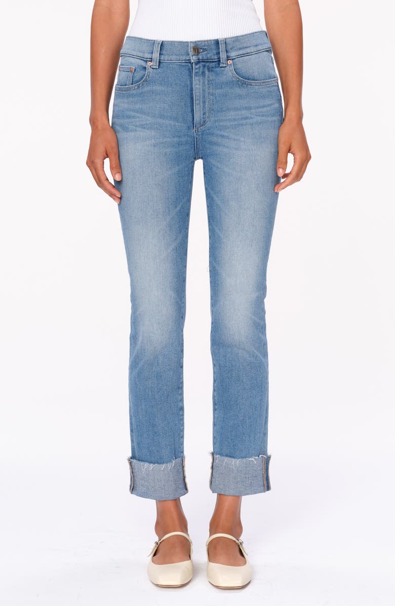 DL1961 Mara Instasculpt Mid Rise Ankle Straight Leg Jeans, Main, color, 