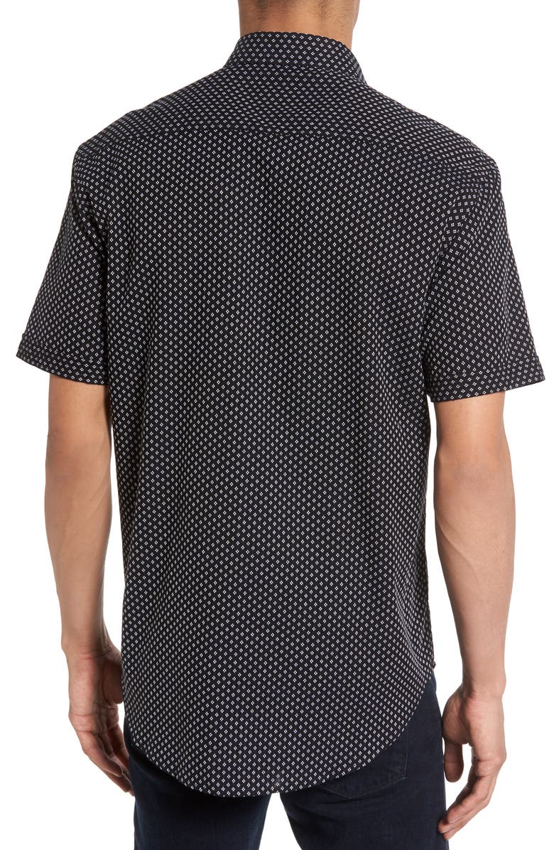 James Campbell Short Sleeve Sport Shirt, Alternate, color, 
