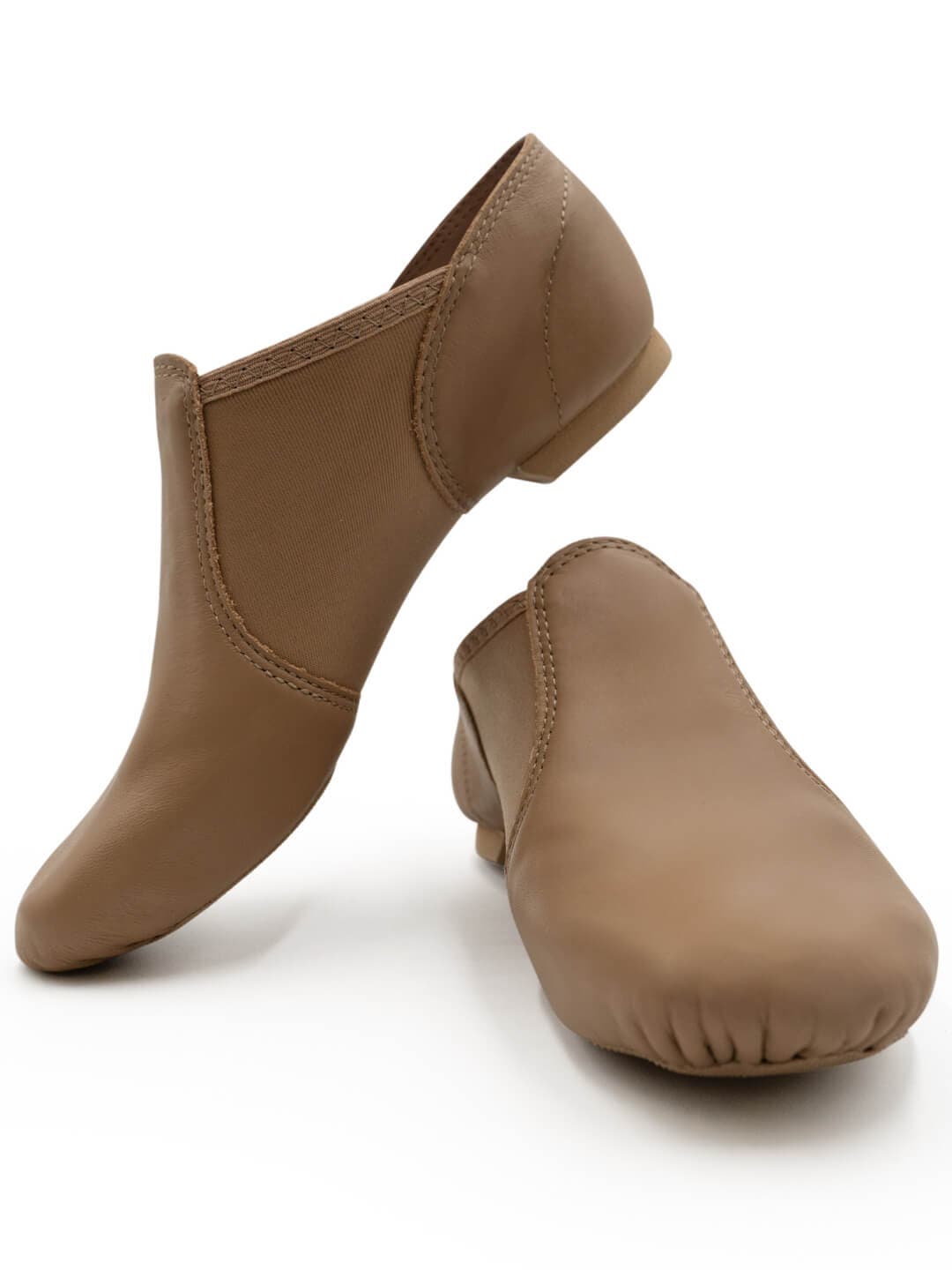 E-Series Jazz Slip On | Caramel, Alternate, color, medium brown