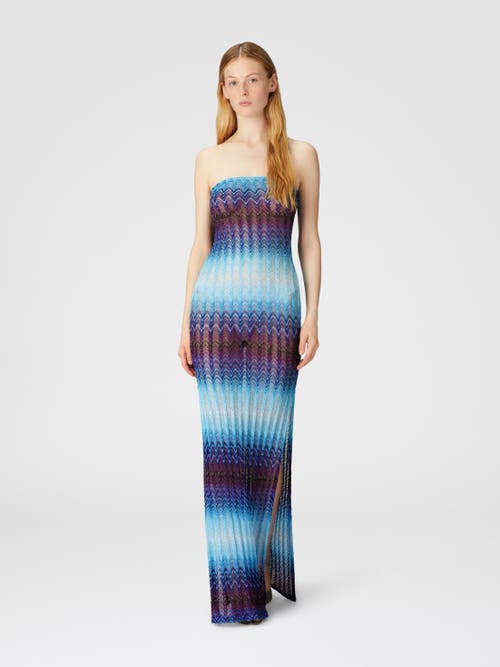 Missoni Long Cover-up Without Straps In Blue