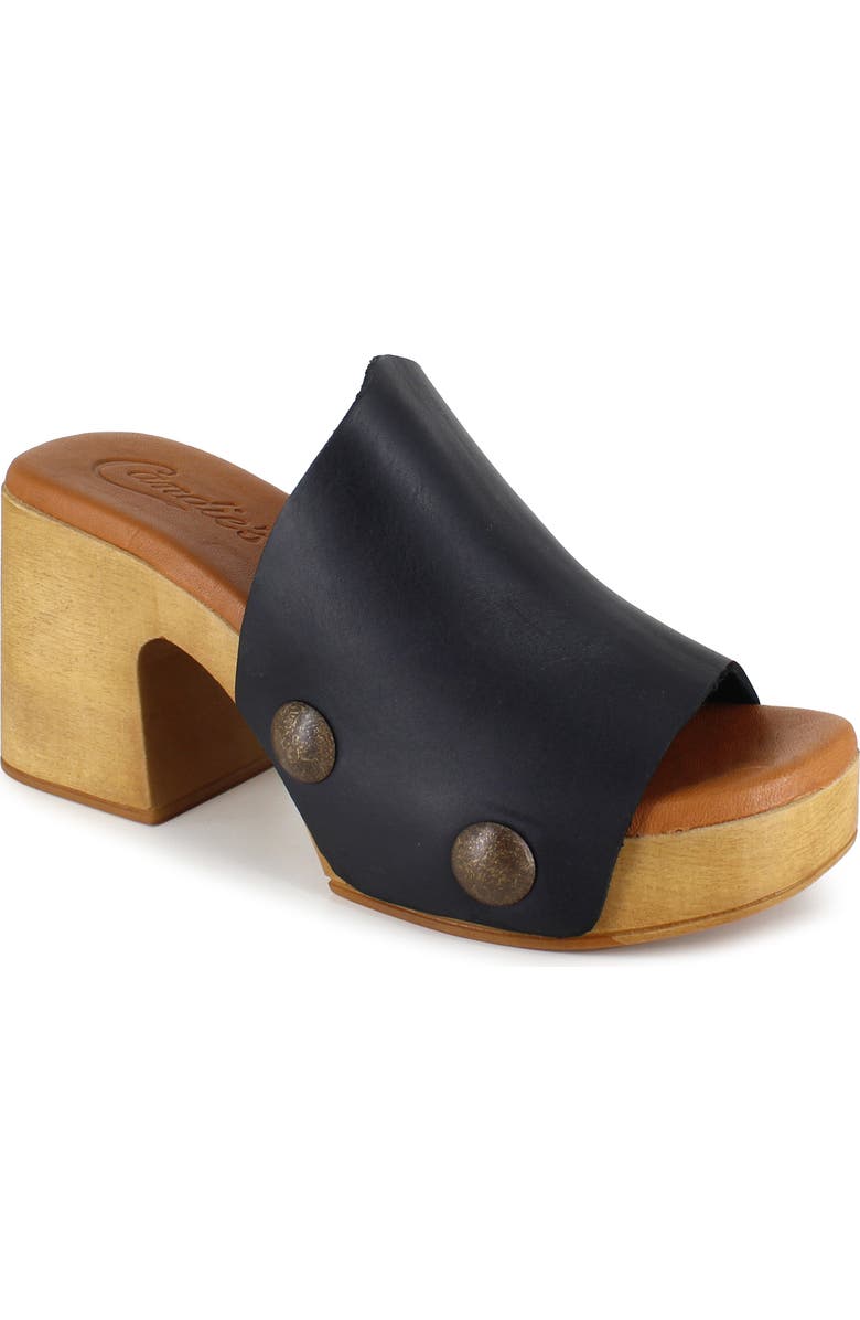 Candie's Fatima Platform Slide Sandal, Main, color,