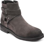 KARL LAGERFELD PARIS Suede Harness Boot