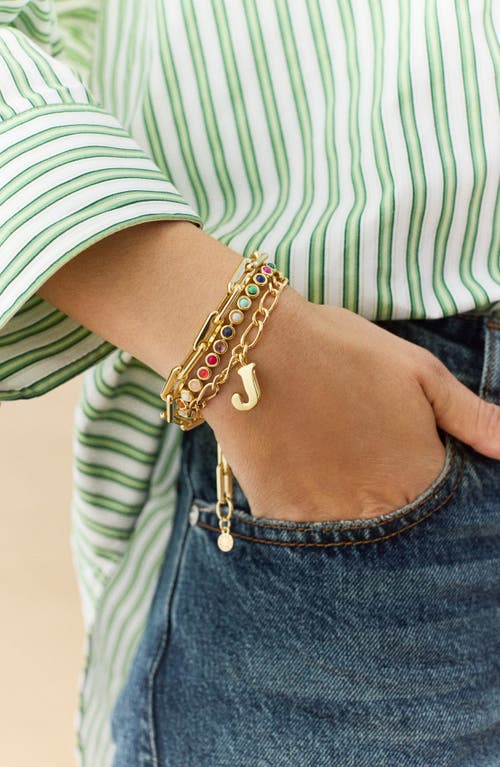 Baublebar Annika Initial Bracelet