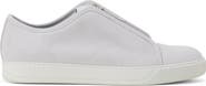 Lanvin Dbb1 Suede Zip Sneakers