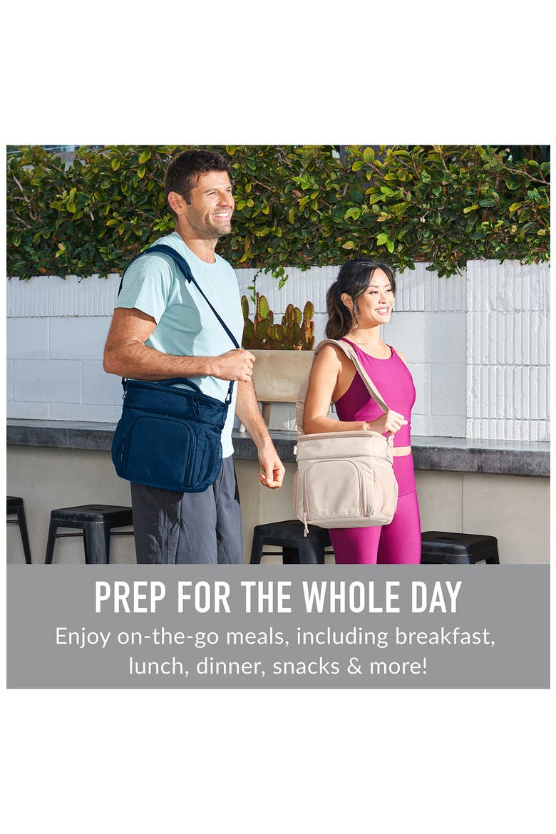 60-Piece Meal Prep & Lunch Bag Set, Alternate, color, PASTELS