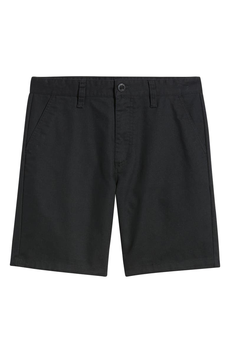 Brixton Santo Chino Shorts, Alternate, color, Black