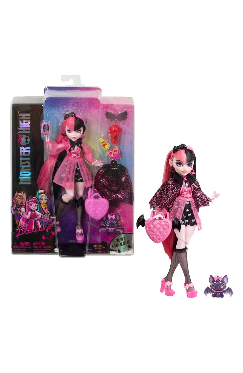 Mattel Monster High Draculaura Doll, Alternate, color,