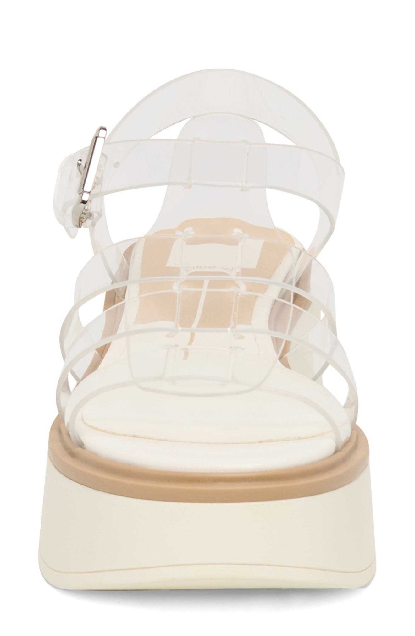 Dolce Vita Liani Fisherman Sandal, Alternate, color, Crystal Vinyl