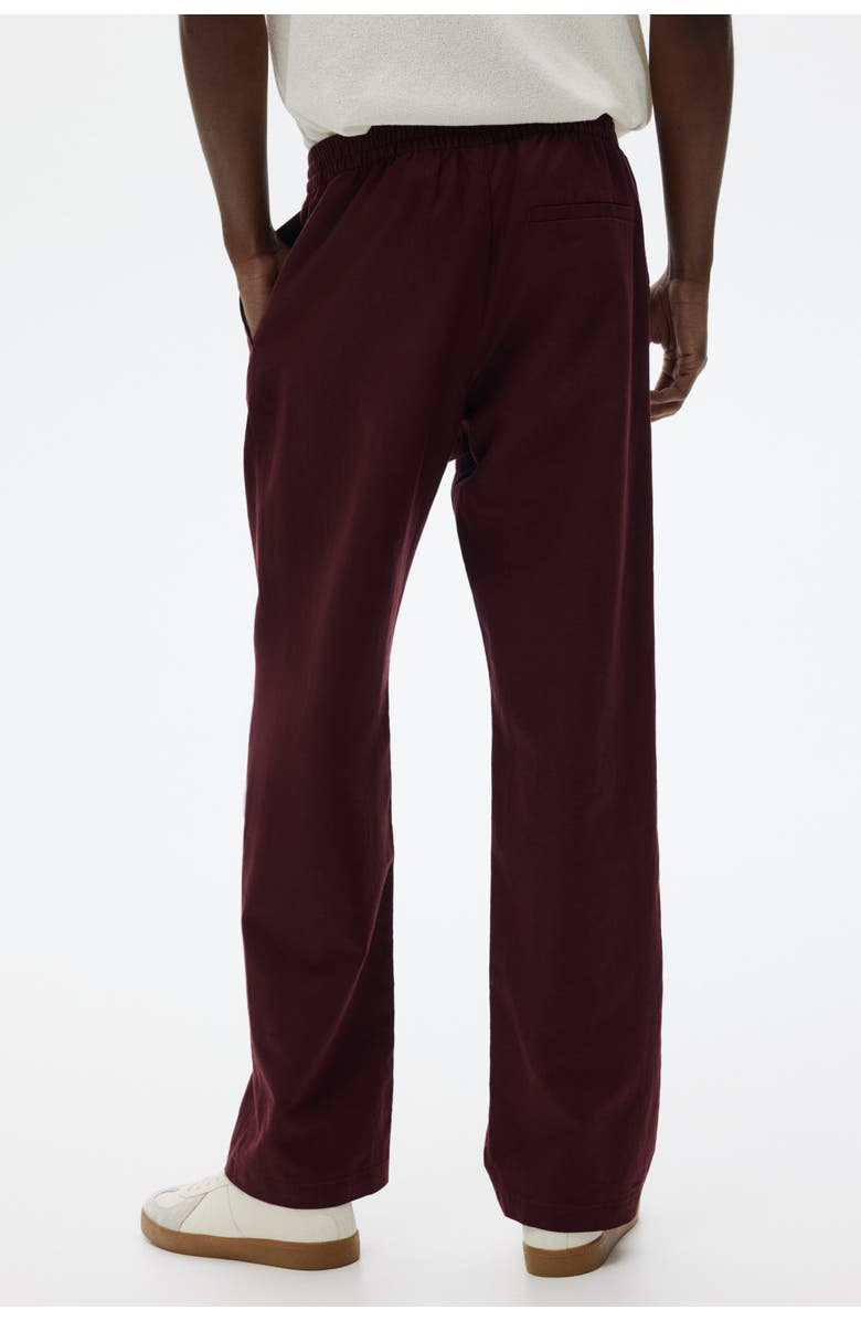 H&M Regular-fit linen-blend pants, Alternate, color, 