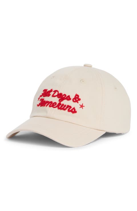 Embroidered Cotton Twill Baseball Cap