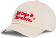 Treasure & Bond Embroidered Cotton Twill Baseball Cap