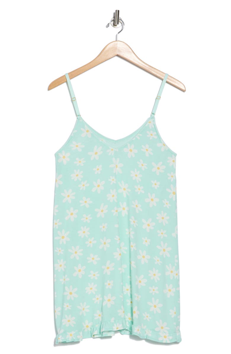 Honeydew Daisy Nap Pretty Jersey Chemise, Alternate, color,