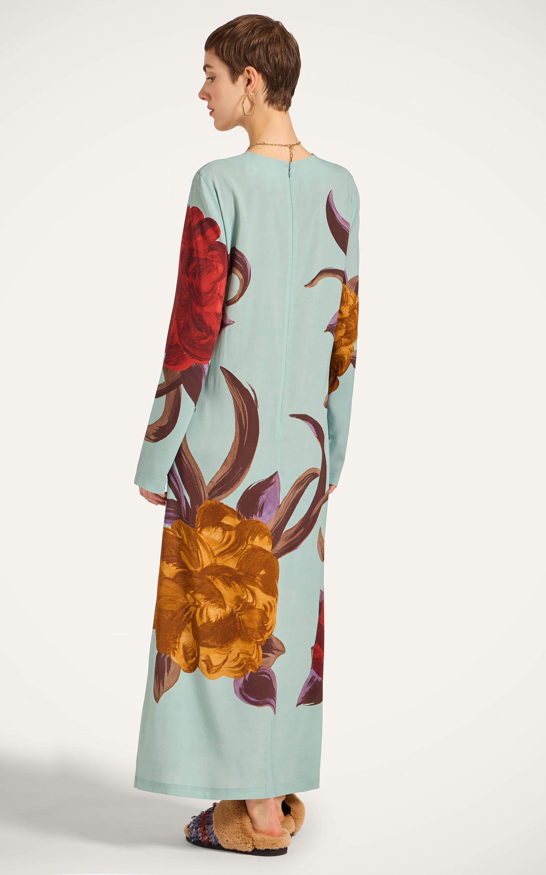 Long Sleeve Swing Dress - image 2