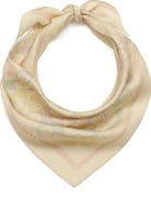 COACH Rainbow Signature C Silk Square Scarf