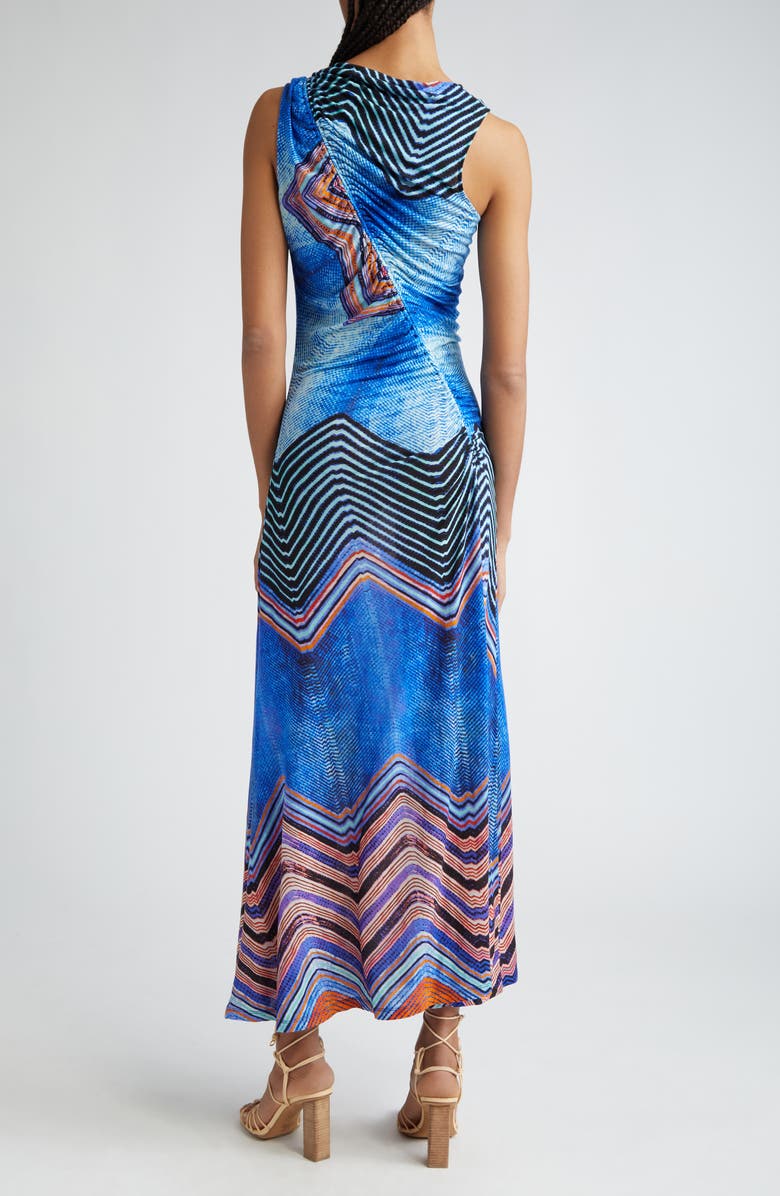 Ulla Johnson Natalia Ruched Sleeveless Maxi Dress, Alternate, color, 