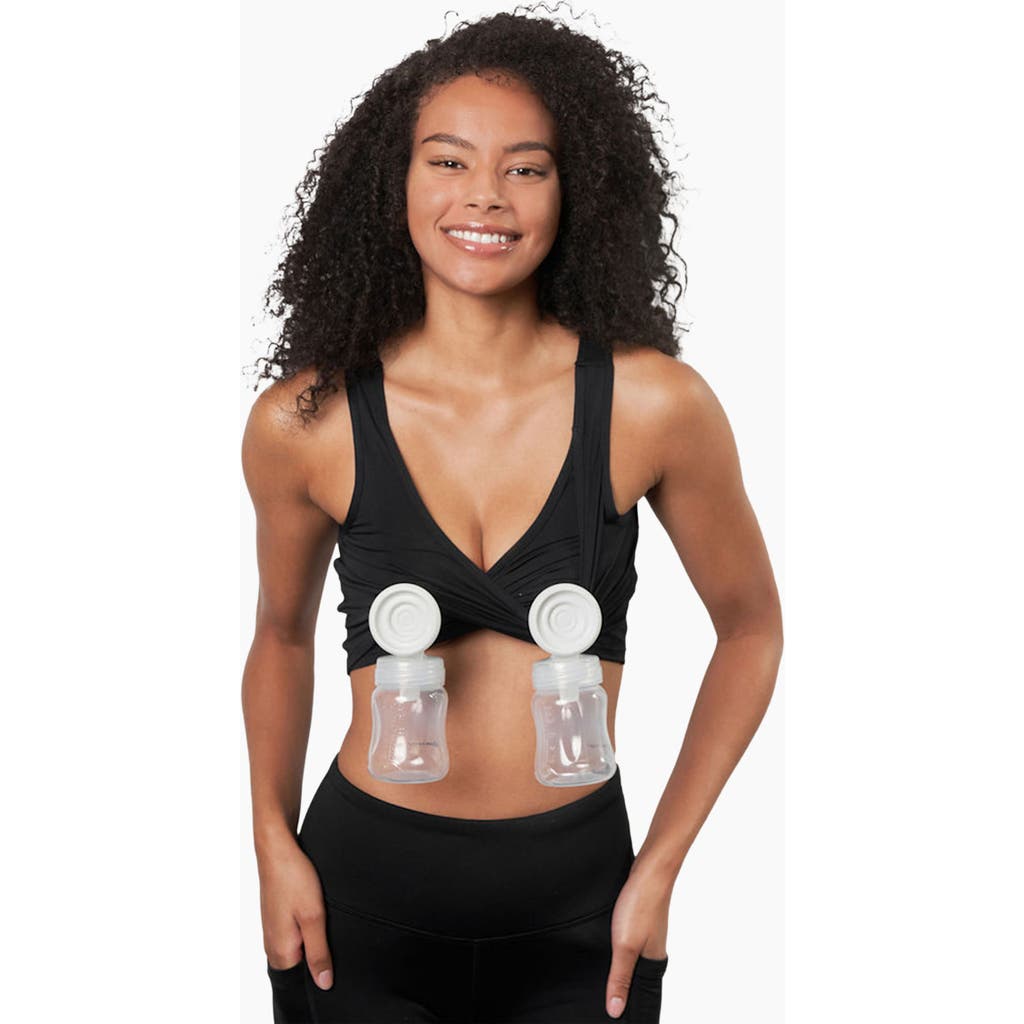 Larken X Maternity, Nursing + Hands In Black