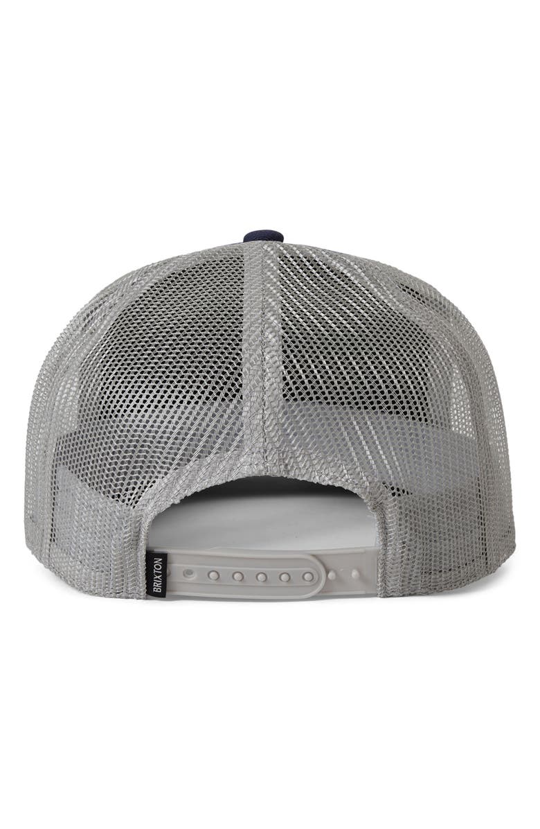 Brixton Coors Light Pit Stop NetPlus<sup>®</sup> Trucker Hat, Alternate, color, Coors Navy/ Silver