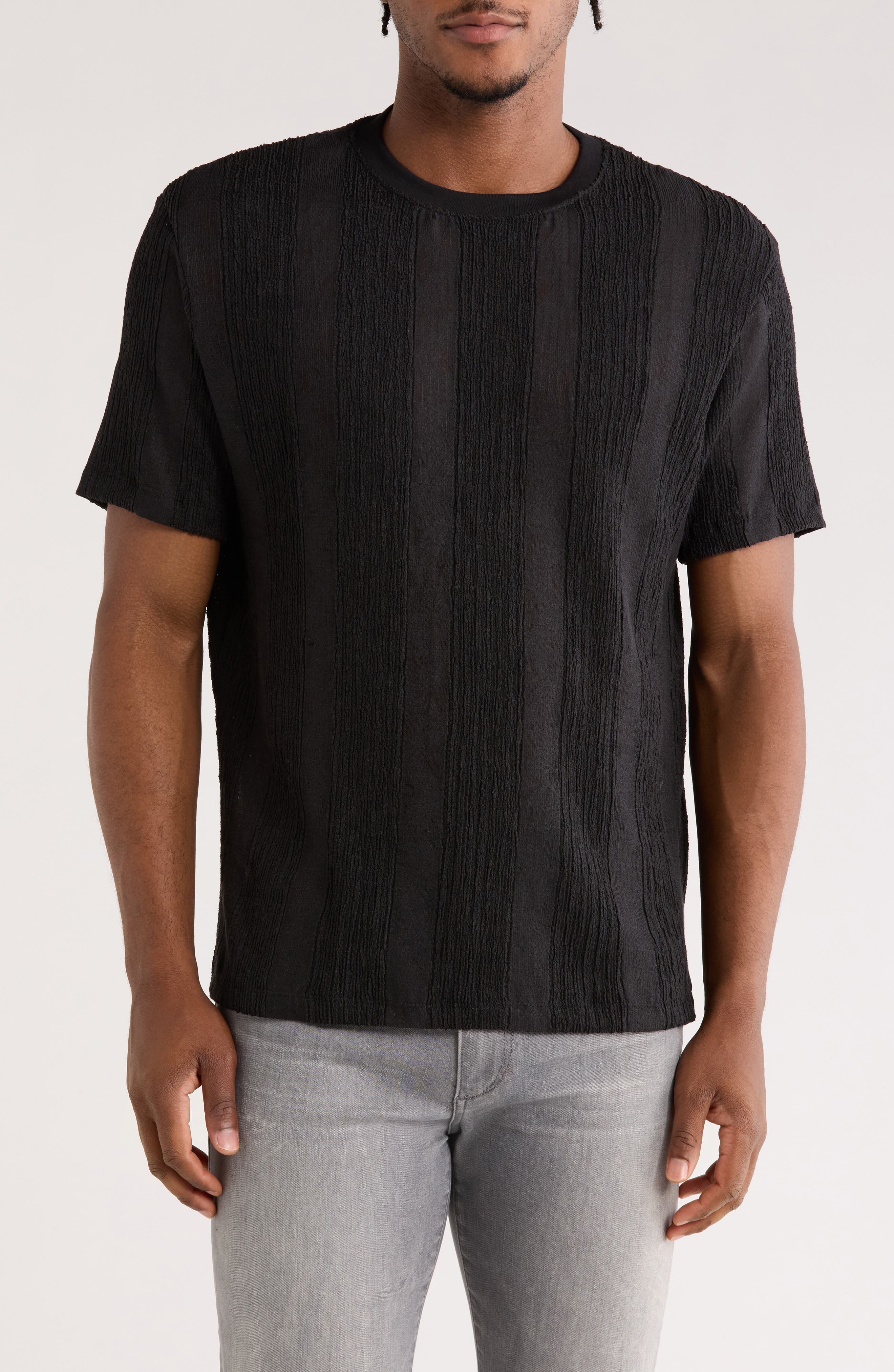 Cactus Man Knit Crewneck T-Shirt