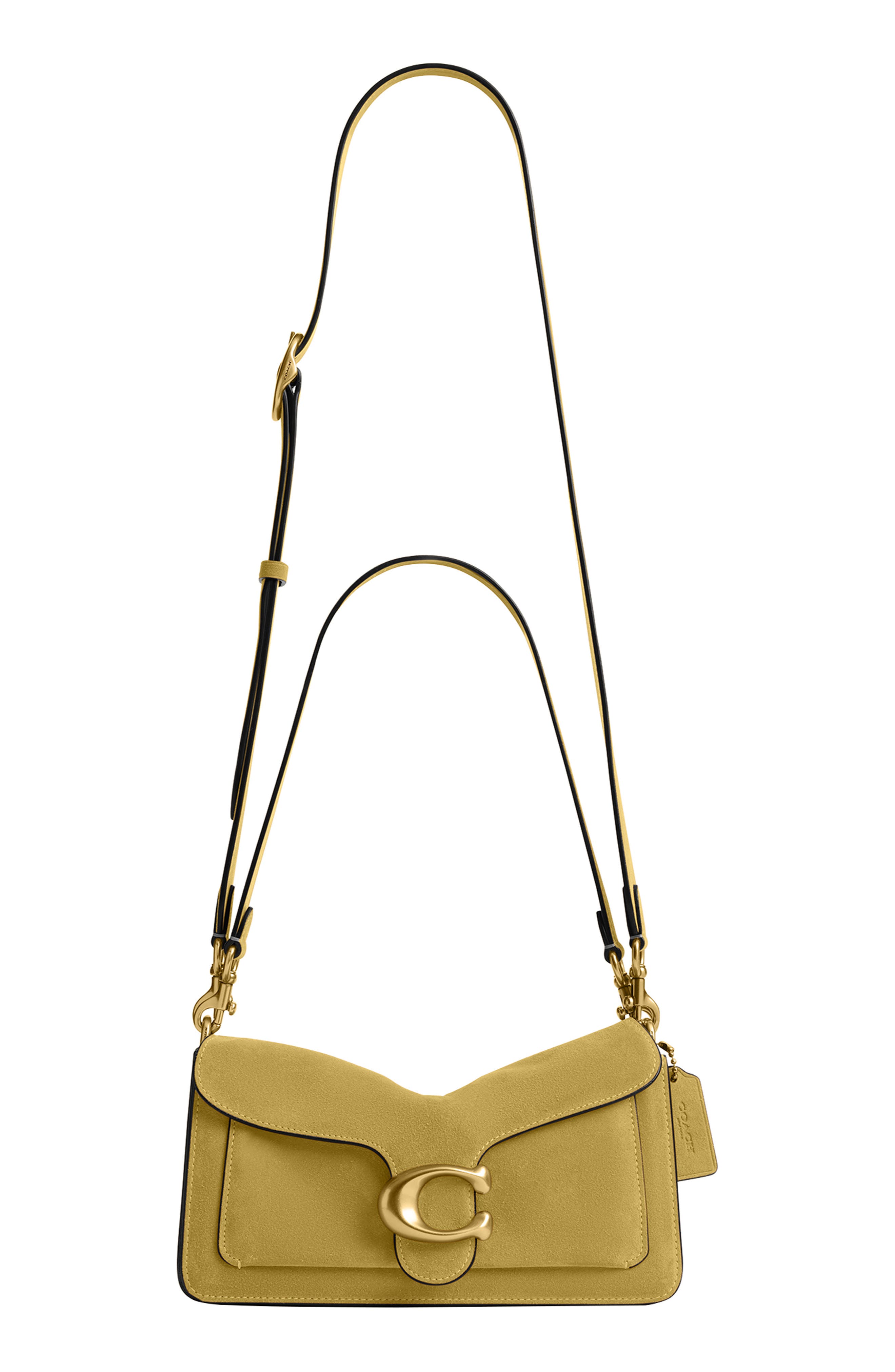 COACH Tabby 26 Suede Shoulder Bag, Alternate, color, 