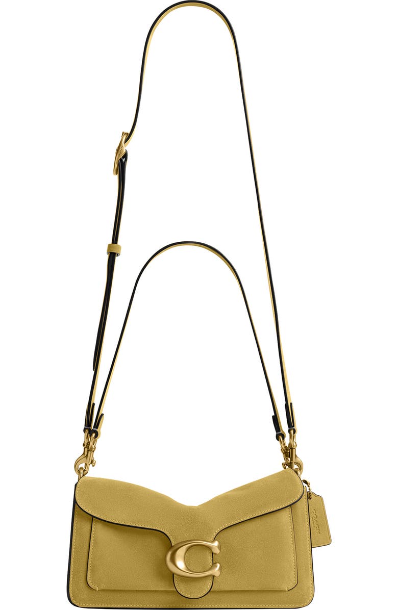 COACH Tabby 26 Suede Shoulder Bag, Alternate, color,