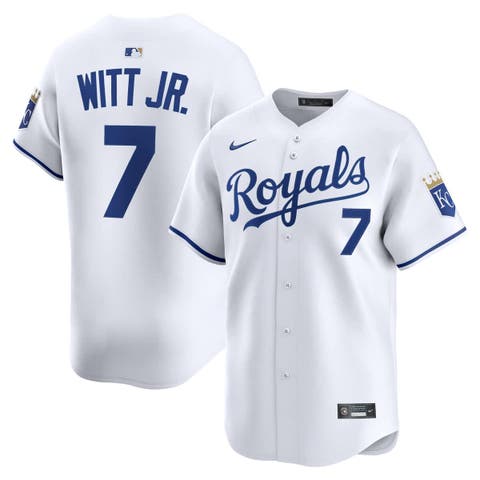 Men's Nike Bobby Witt Jr. White Kansas City Royals Home Limited Player Jersey