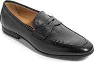 TO BOOT NEW YORK Merritt Pebbled Leather Penny Loafer
