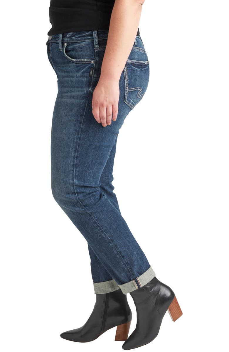 Silver Jeans Co. Slim Boyfriend Jeans, Alternate, color, 