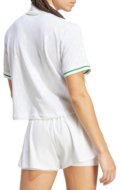 Adidas Originals Adidas Pro Climacool Polo In White