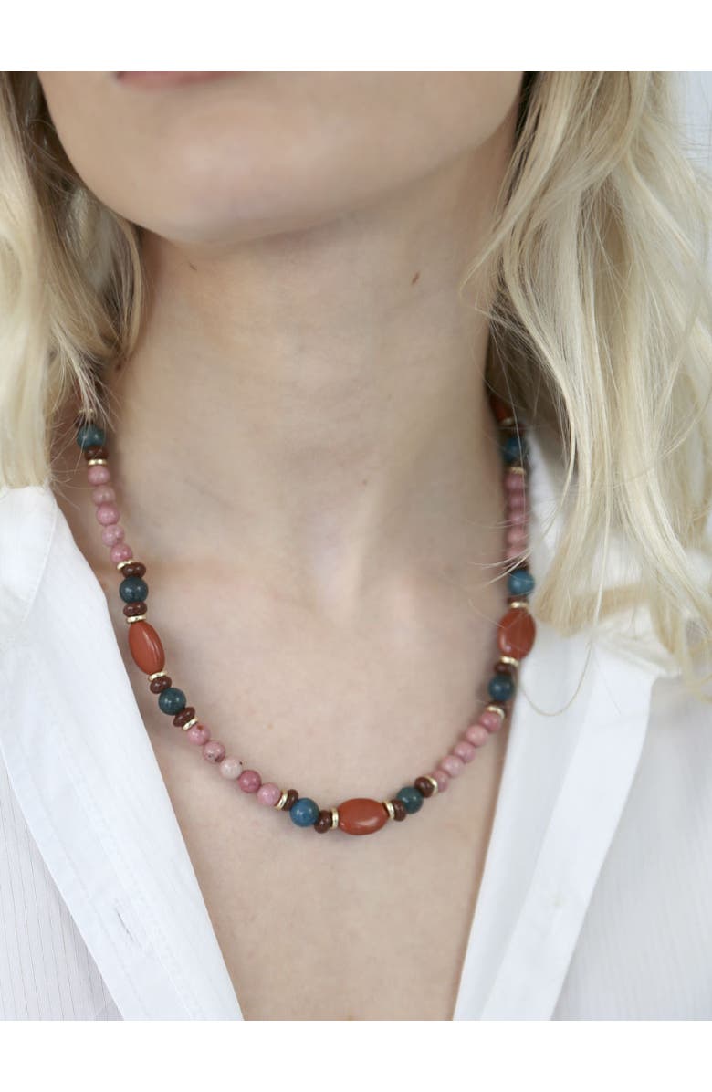 By Lilla Brownstone Necklace, Alternate, color, Multi