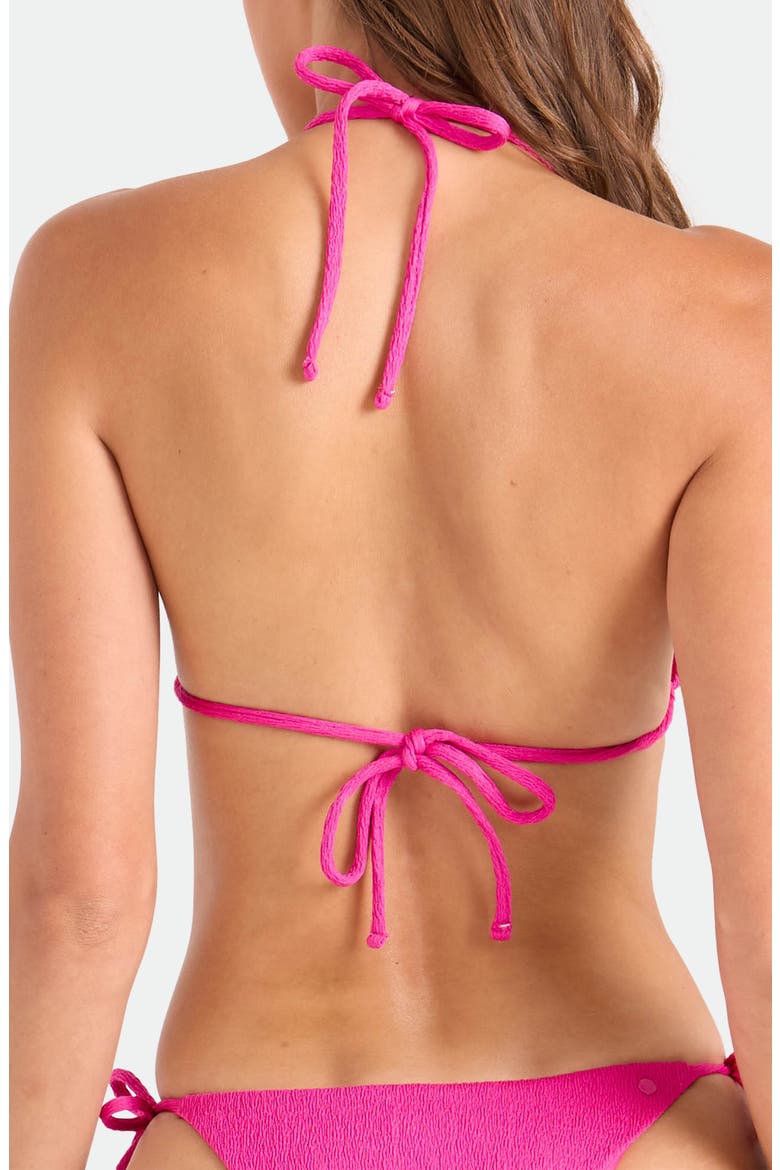 Pucker Up Triangle Bikini Top, Alternate, color, BLUSH
