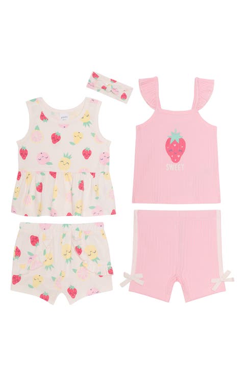 5-Piece Strawberry Short Set (Baby)
