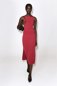 COS Contrast-Panel Maxi Dress