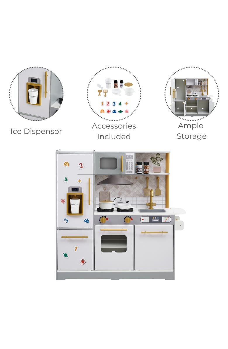 Teamson Kids Little Chef Springfield Play Kitchen & Accessories, Alternate, color, 