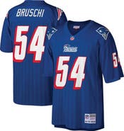 Mitchell & Ness Men's Mitchell & Ness Tedy Bruschi Royal New England Patriots Big & Tall 1996 Retired Player Replica Jersey