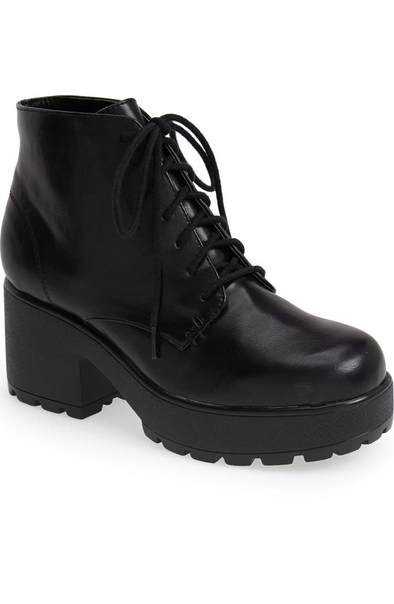 Topshop 'Brit' Platform Boot, Main, color,