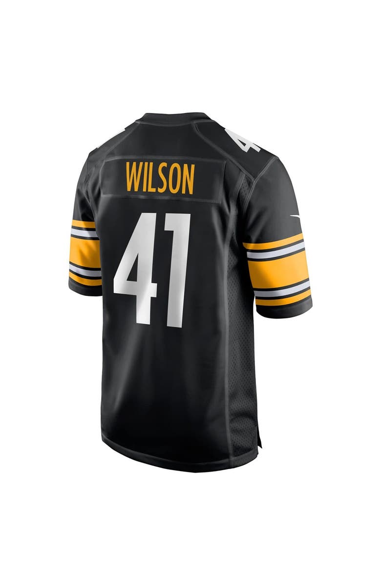 Nike Men's Nike Payton Wilson Black Pittsburgh Steelers Game Jersey, Alternate, color, Black