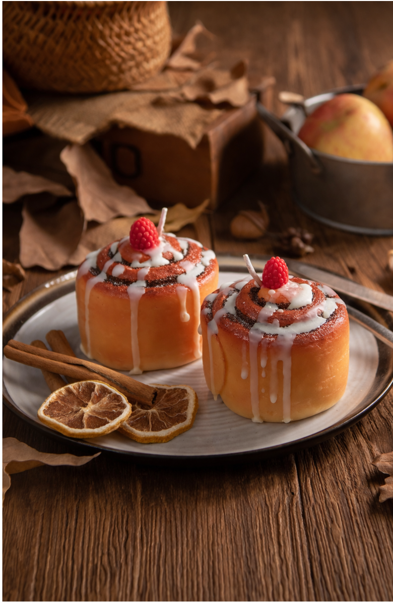Southlake gifts Cinnamon Roll Candle, Alternate, color, Cinnamon