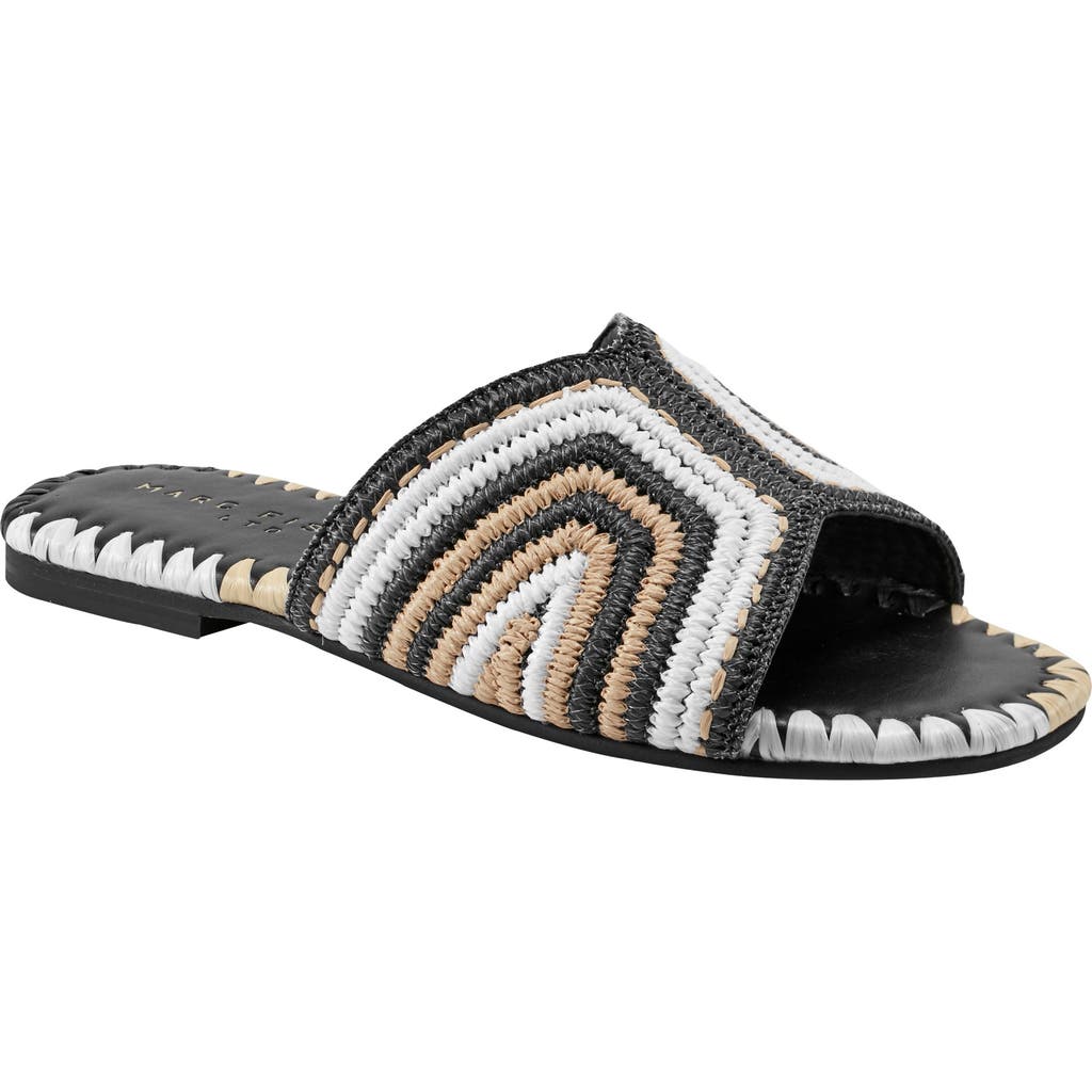 Marc Fisher Ltd Nottie Slide Sandal In Black