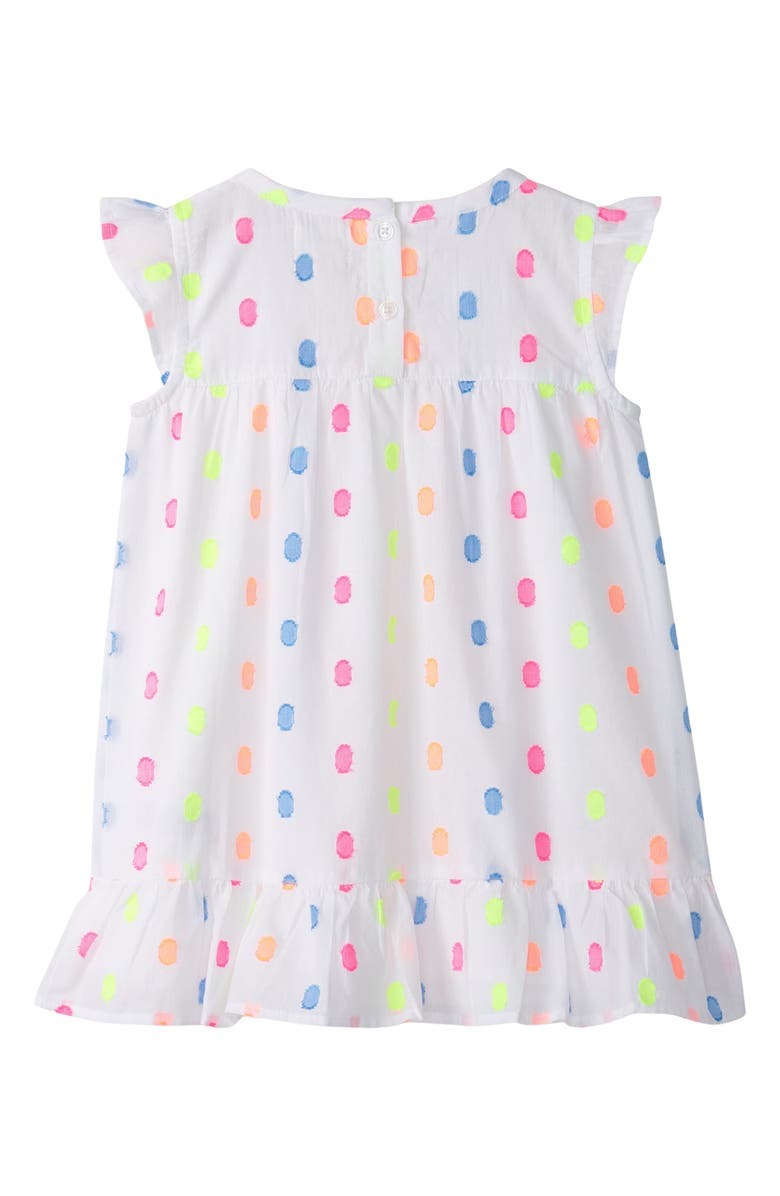 Hatley Summer Dots Cotton Blend Blend Dress, Alternate, color, 