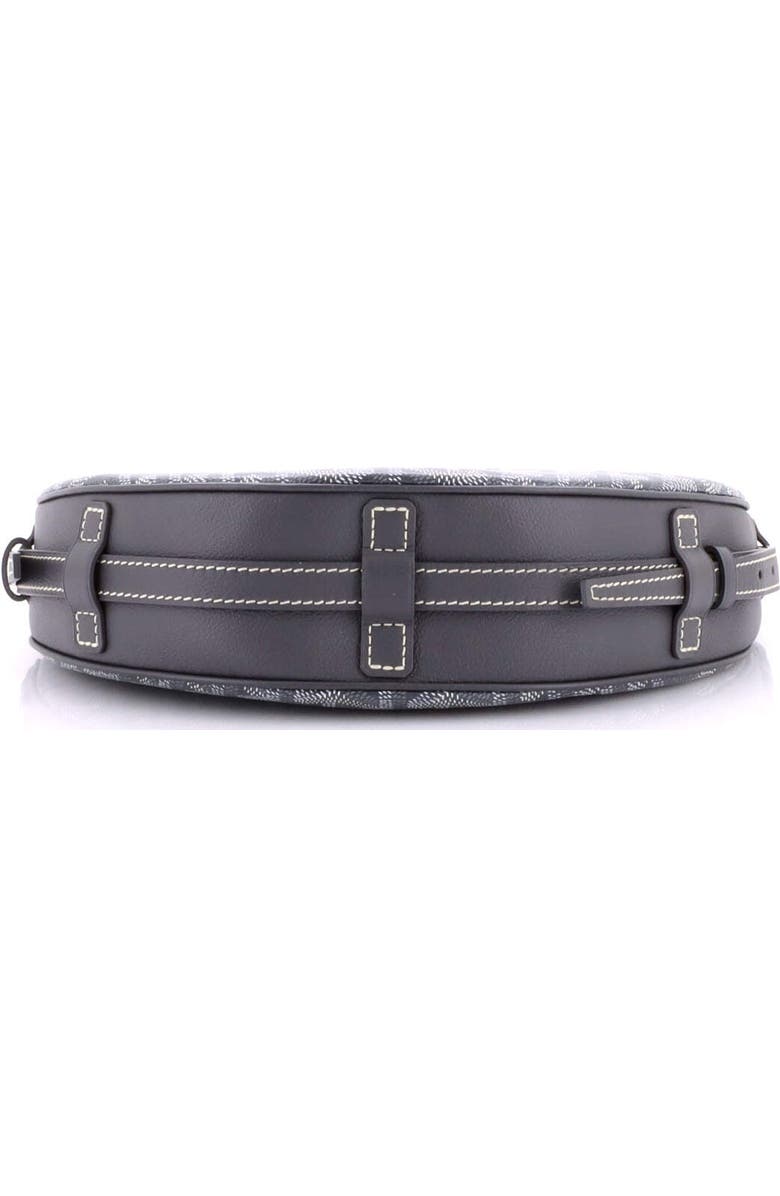 Pre-Owned Goyard Hirondelle Shoulder Bag Coated Canvas and Leather, Alternate, color, Gray