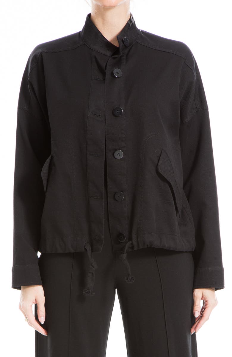 MAX STUDIO Cotton Piqué Jacket, Main, color, 