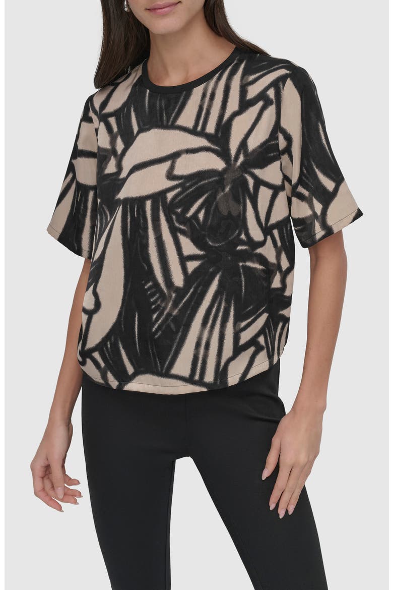 Crewneck Top, Main, color, FLORAL PRINT