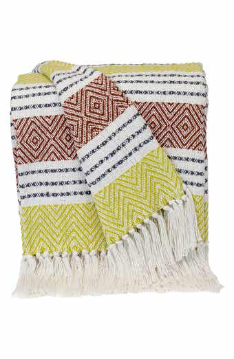 Kai Fringe Throw Blanket