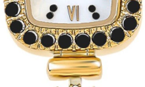 Danecraft Crystal Mother-of-pearl Quartz Bracelet Watch, 20mm