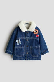 H&M Appliquéd Denim Jacket